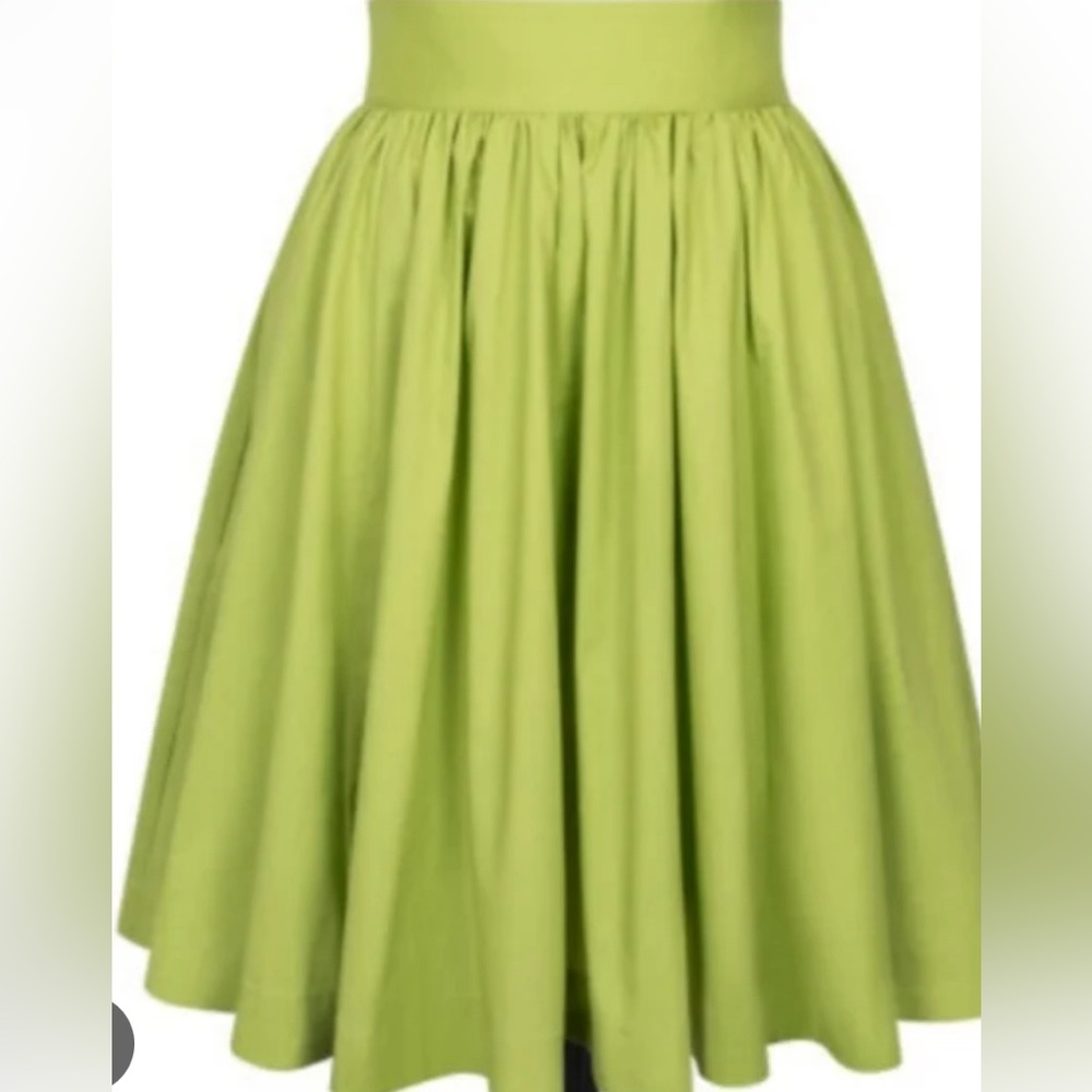 Trashy Diva “Citron” Gathered Mini Skirt 18 (Cotton)